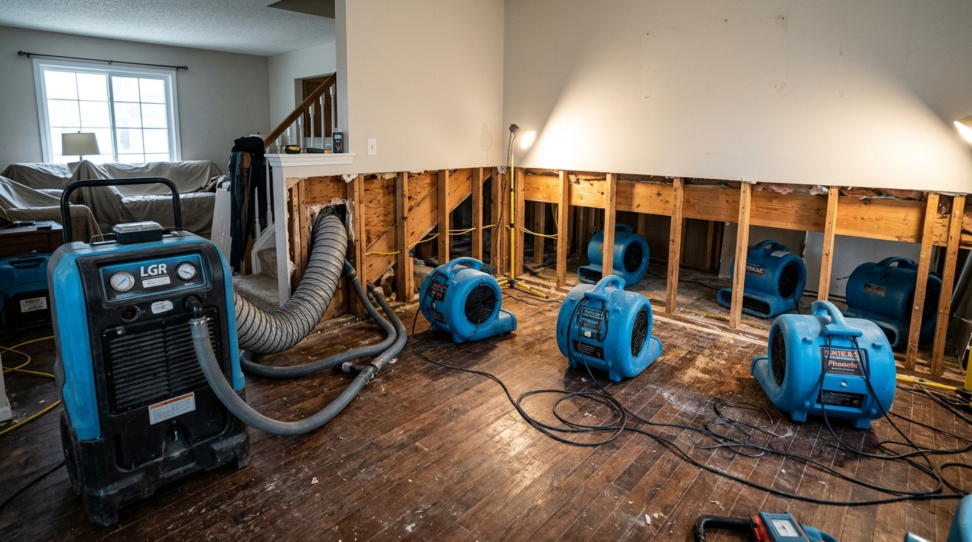 Water damage restoration in Nampa City Center Nampa ID