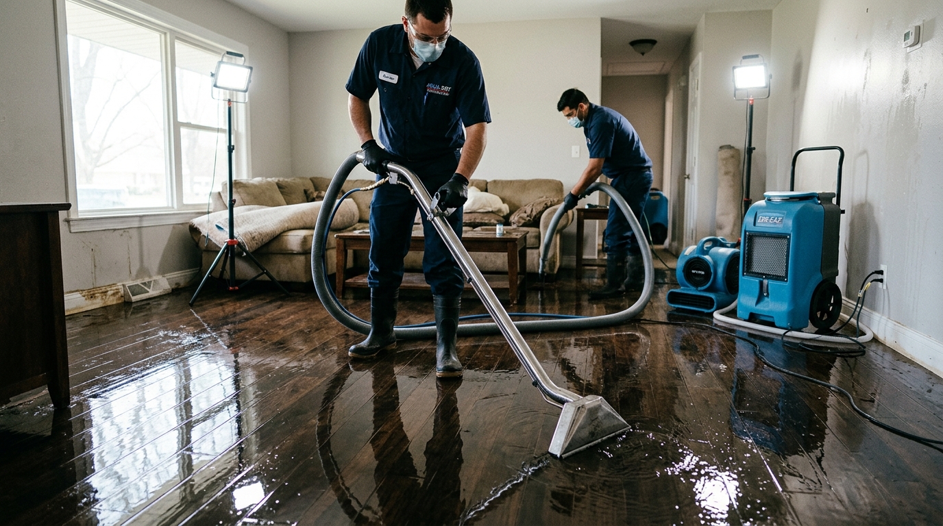 Water damage restoration in Lakeview Park Nampa ID
